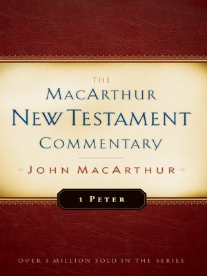 cover image of 1 Peter MacArthur New Testament Commentary